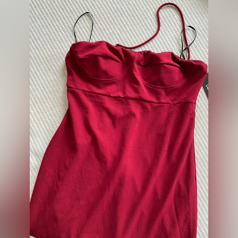 LULU’S BUSTIER MERMAID MAXI DRESS NEW WITH TAGS XL